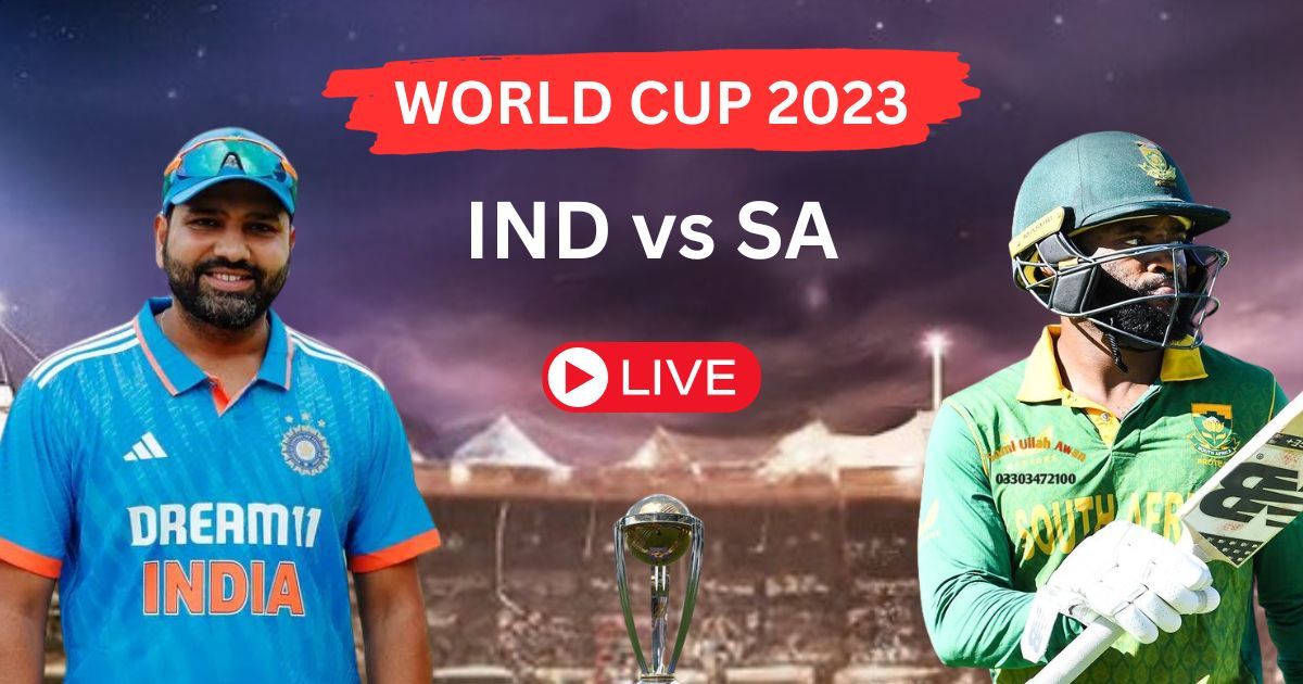 Ind Vs Sa Icc Cricket World Cup 2023 37th Match Crickate